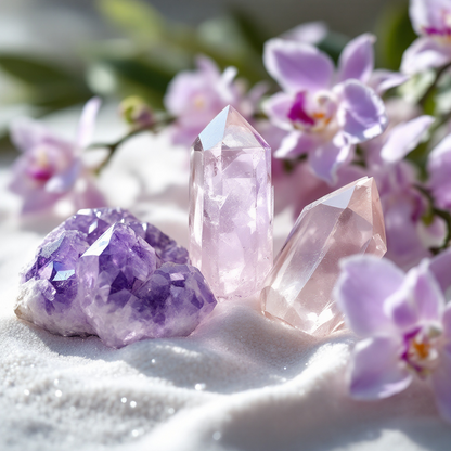 Orchid Seascape Crystal-Enhanced Oil Diffuser, Car Air Freshener, 8ml